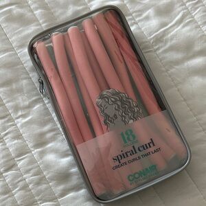 18 piece Conair Spiral Curlers